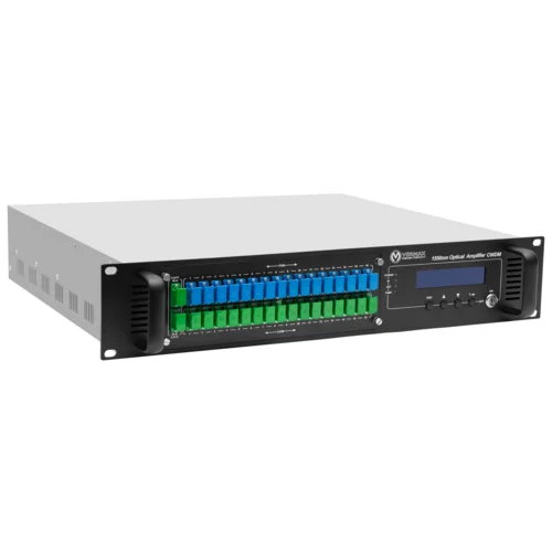 Оптический усилитель VERMAX для сетей КТВ, 2 входа, 32*17dBm выхода, WDM фильтр PON